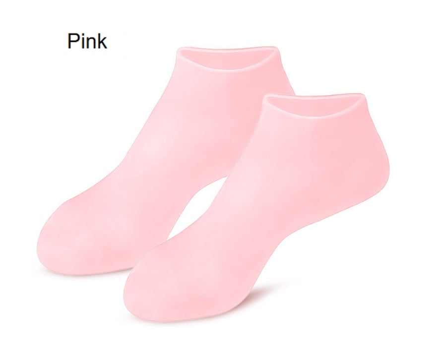 SoleSilk™ Seidige, feuchtigkeitsspendende Socken für luxuriöses Fuß-Spa-Glück