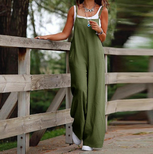 ComfyChic™ – Stylischer & bequemer Jumpsuit mit verstellbaren Trägern!