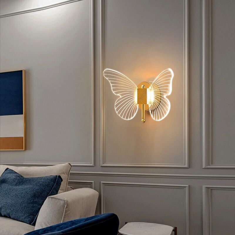 LumiFly™ – Elegante Schmetterlings-Wandlampe für stilvolle Beleuchtung!