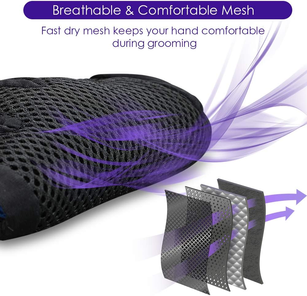 GroomPal™ - Die ultimative Pflegehandschuhe für Ihre Haustiere.