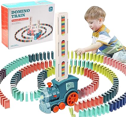 DominoExpress Elektrisches Wunder™: Entfesseln Sie ein automatisiertes Domino-Abenteuer