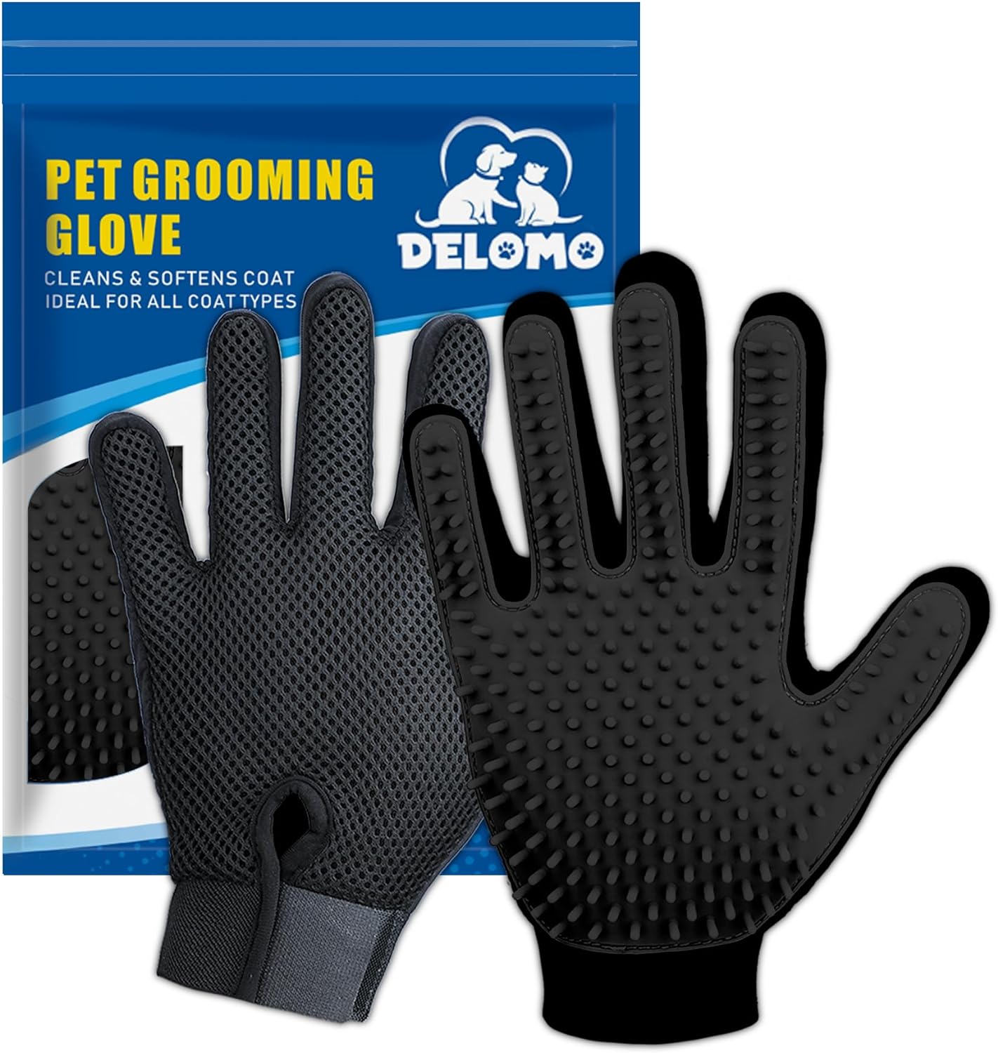 GroomPal™ - Die ultimative Pflegehandschuhe für Ihre Haustiere.