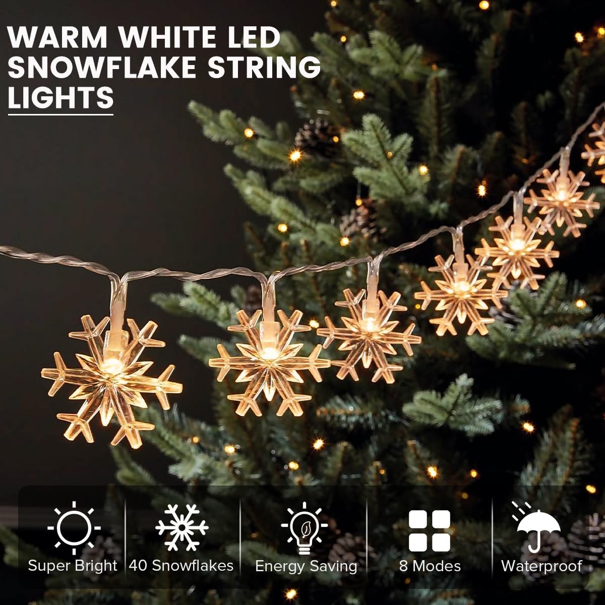 Lumiglow™ LED Weihnachtslichter | magische Atmosphäre, strahlende Festlichkeit