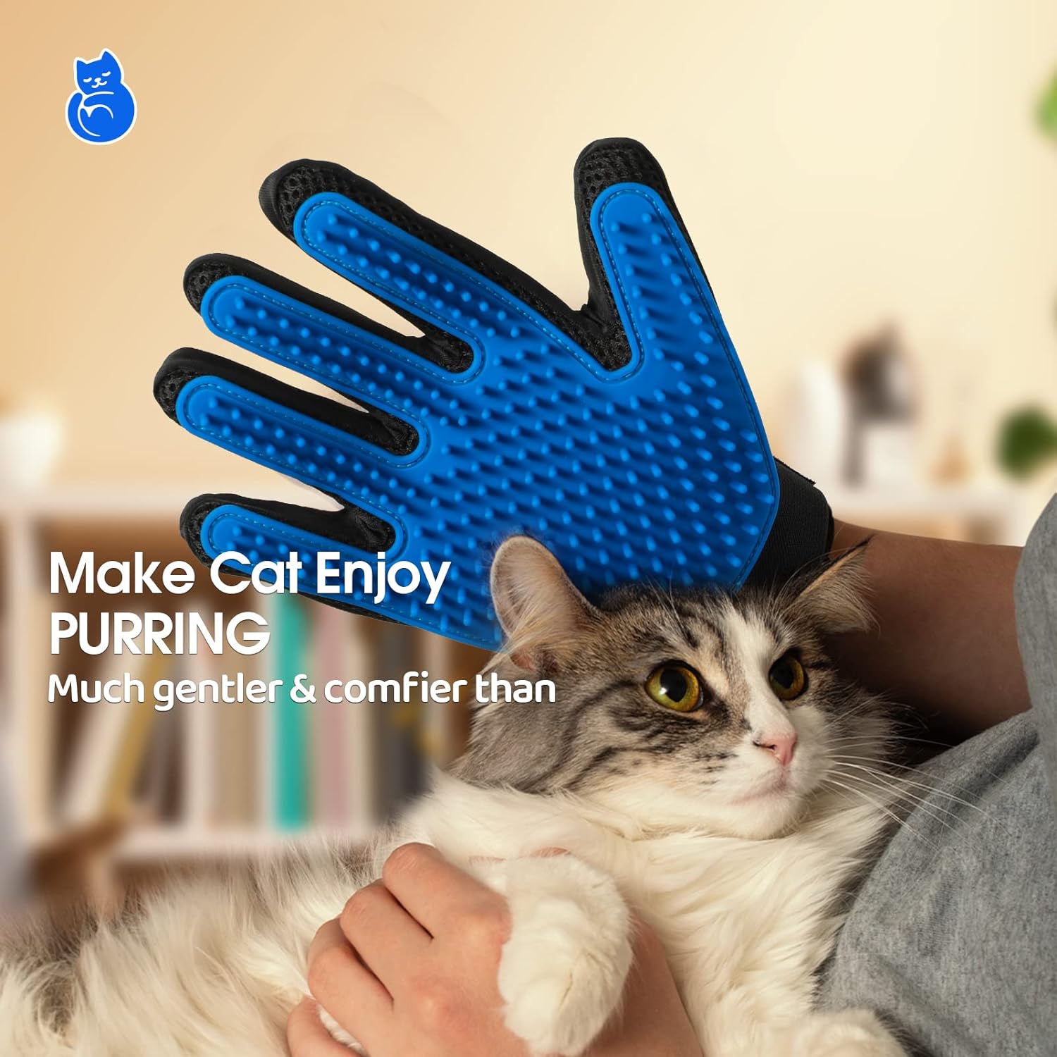 GroomPal™ - Die ultimative Pflegehandschuhe für Ihre Haustiere.
