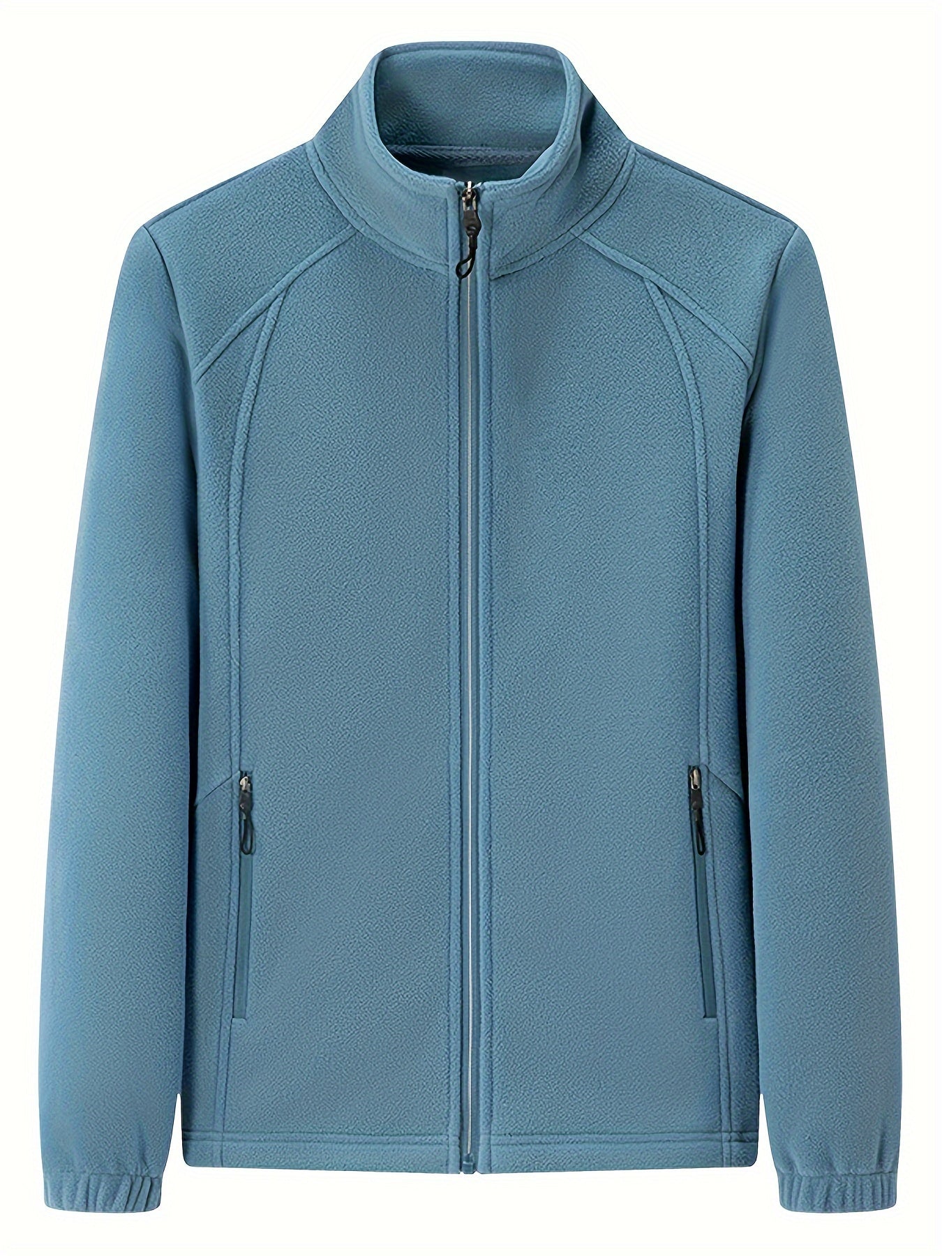 Nina | Plüsch Damen Outdoorjacke mit Stehkragen und langen Ärmeln
