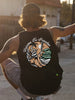 Finn | Dubbelzijdige grafische print heren tanktops