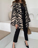 Elegante Jacke mit Zebramuster