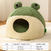 FrogHaven™ - Das gemütliche Haustiernest für Katzen und kleine Hunde