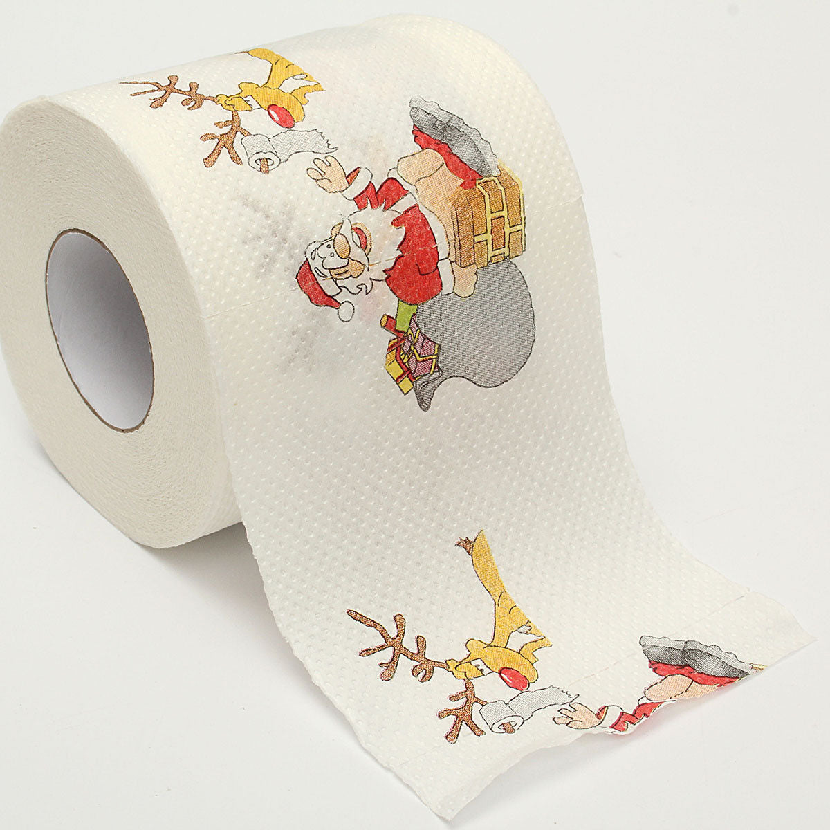 Jollyroll™ Weihnachts-Toilettenpapier | humorvolle Deko, festliche Überraschung