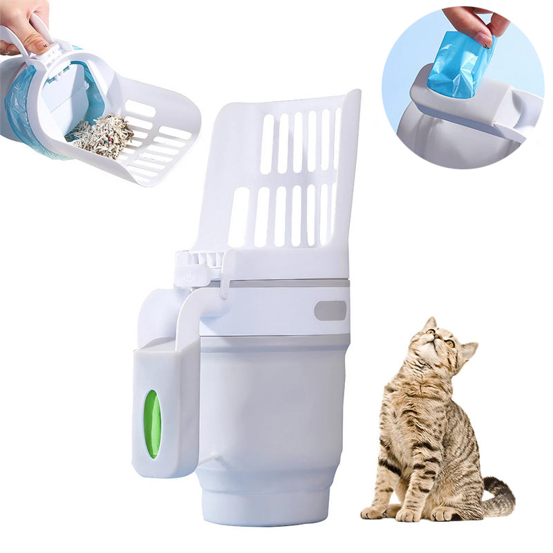 WasteAway™ - Das ultimative Katzenstreu-Werkzeug mit integriertem Abfallsystem