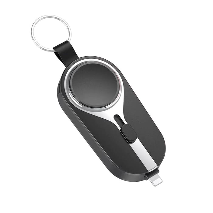 PowerKey™ - Der ultimative Schlüsselanhänger-Powerbank mit kabelloser Ladefunktion.