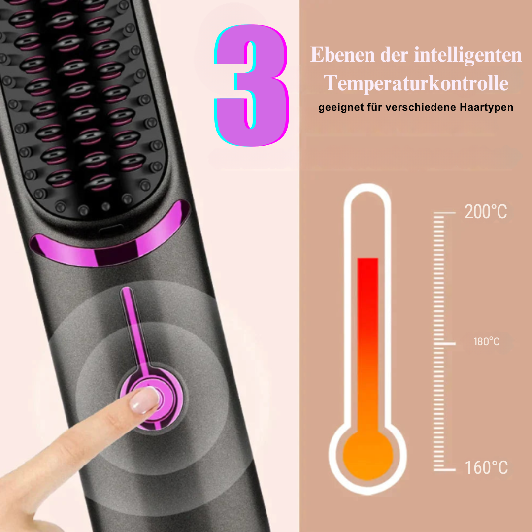 TraviLush™ - Kabelloses Haarglättungsgerät für unterwegs | €35,- Rabatt
