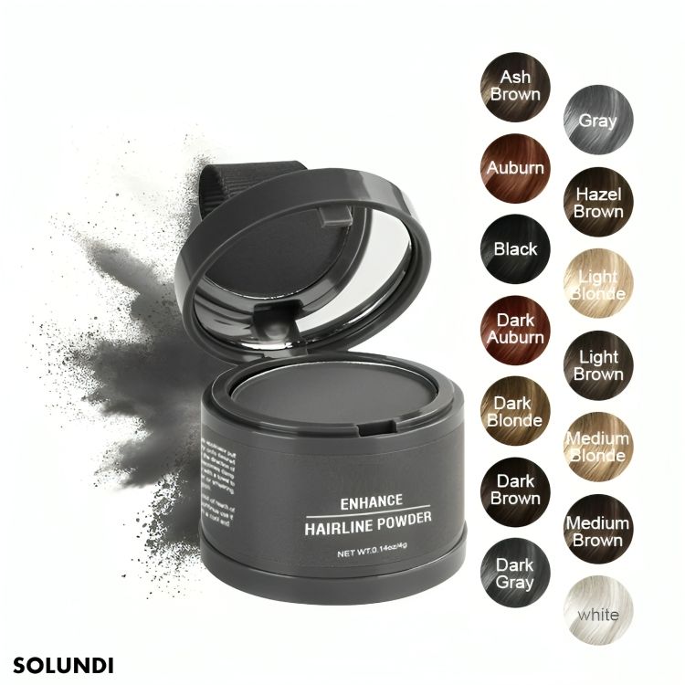 RootBlend™ Haaransatzpuder – Sofort kahle Stellen und Ansätze kaschieren