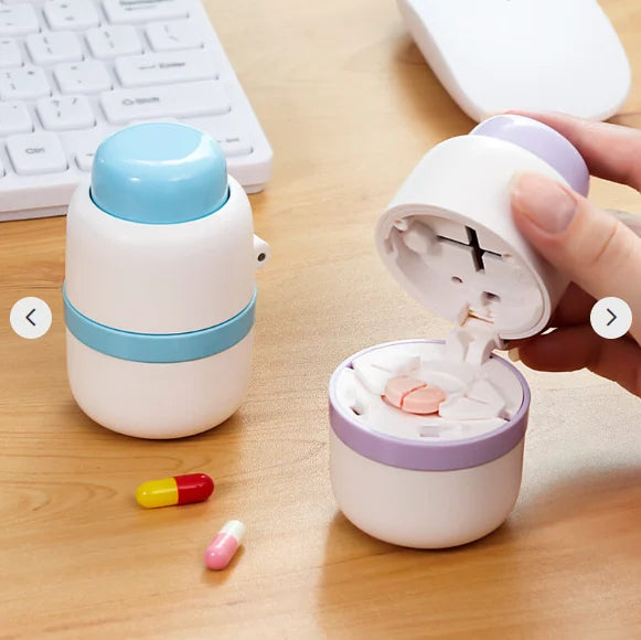 PillSplitter™ - Der vielseitige Tablettenteiler mit cleverem Stauraum