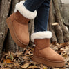 Ella | Flauschig gefütterte Winterstiefel mit Uni-Farbe