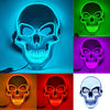 GlowSkull™ - LED-Totenkopfmaske mit Leuchteffekten für ein gruseliges Erlebnis.