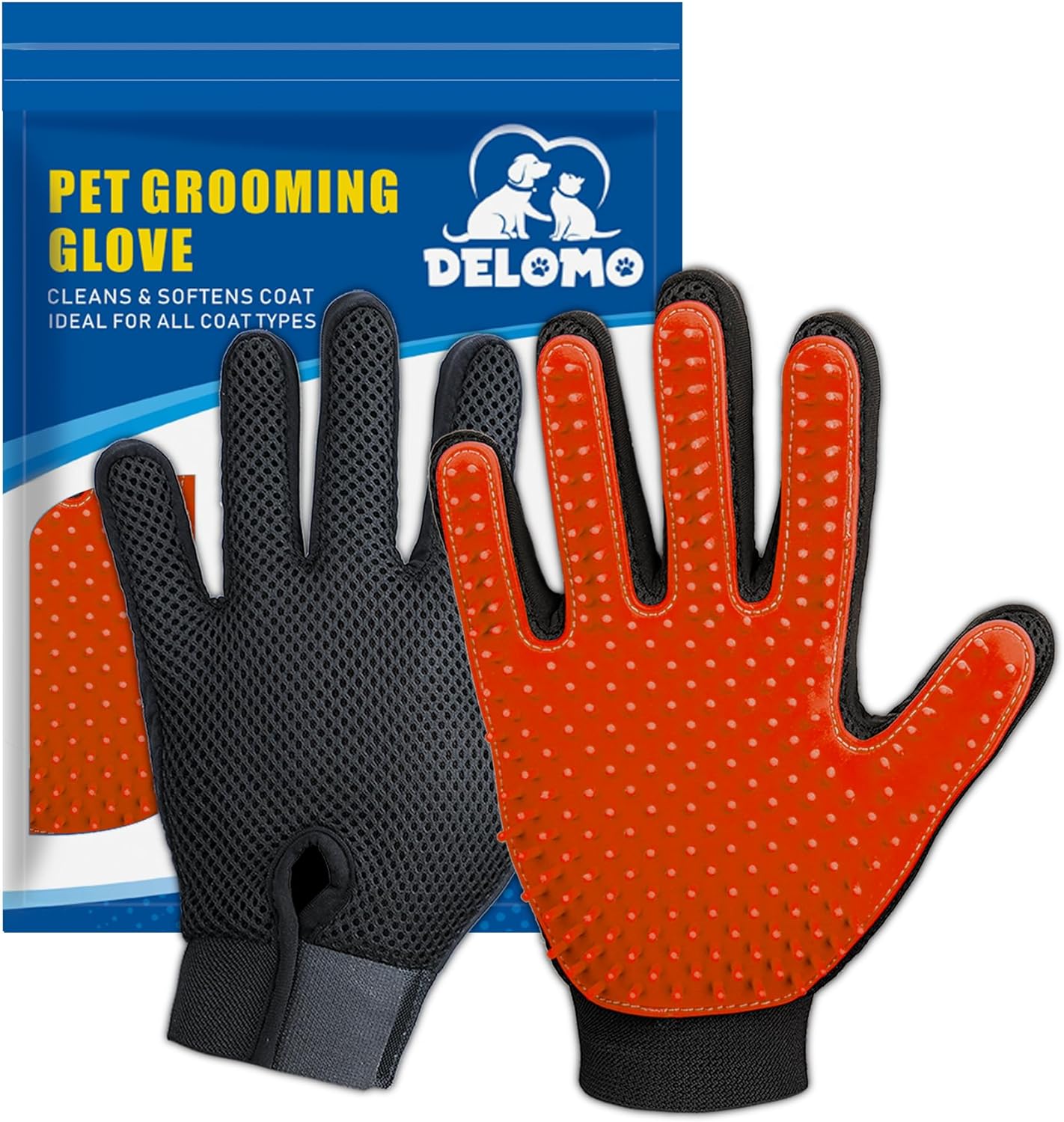 GroomPal™ - Die ultimative Pflegehandschuhe für Ihre Haustiere.
