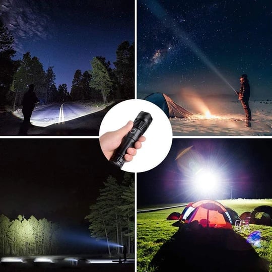 EpicBeam™ - Wiederaufladbare taktische Laser-Taschenlampe.