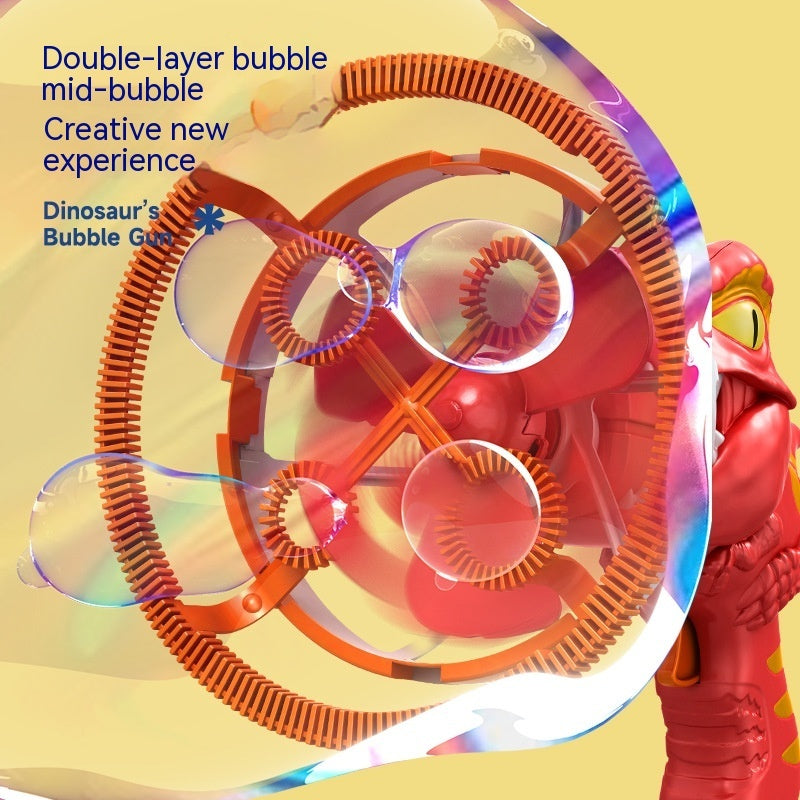 DinoBubble™ - Die ultimative Dinosaurier-Bubble-Maschine für Kinder