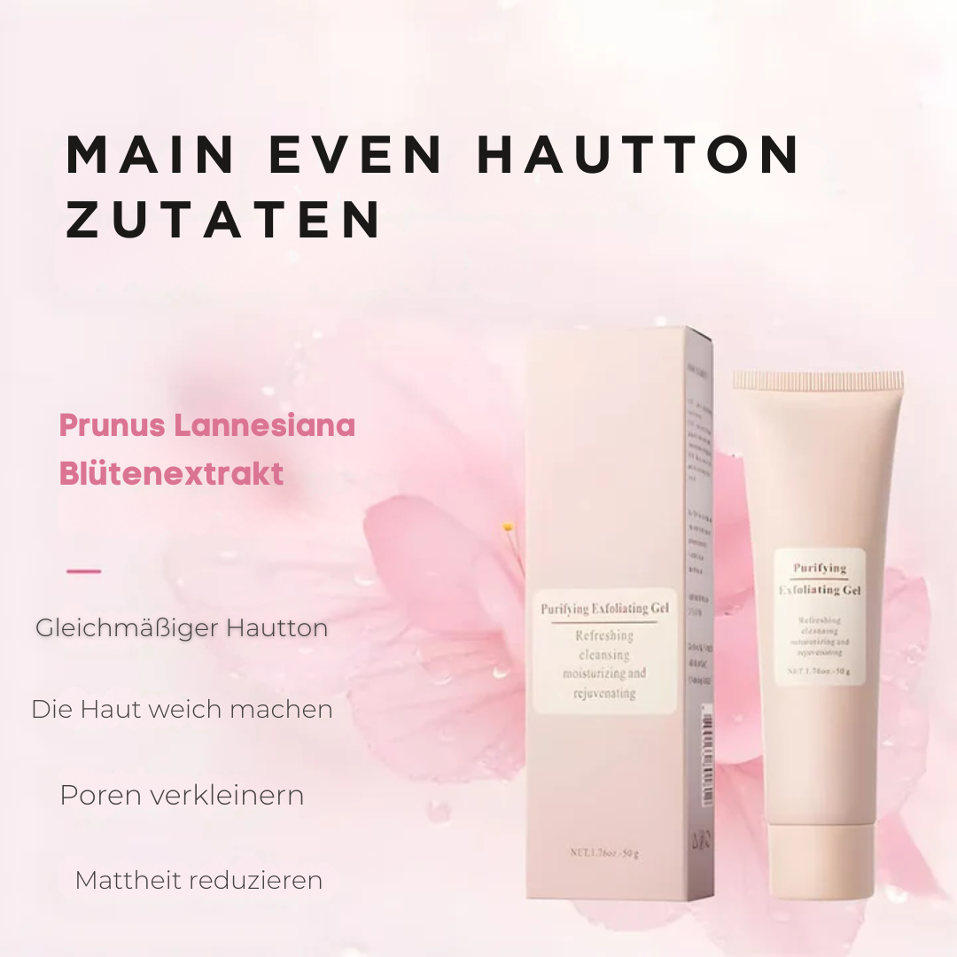 DermaPure™ Peeling-Gel | glatte, klare & gesunde Haut auf natürliche Weise