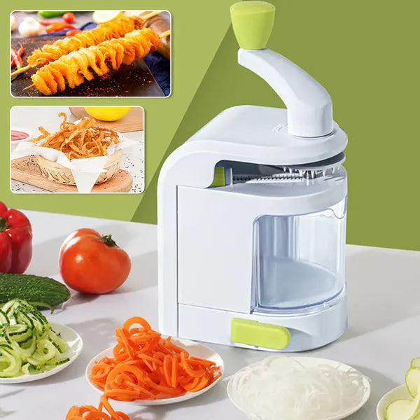 VeggieLoom™ Spiralschneider – Verwandeln Sie Gemüse in gesunde Spiralen in Sekunden