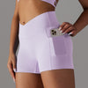 FitnessShorts™ - Die ultimativen Sportshorts mit Handytasche für Frauen.