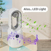 CoolGlow™ – Der innovative Ventilator mit Bluetooth-Lautsprecher und LED-Nachtlicht.