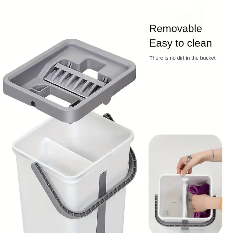 SwiftClean™ EasyMop - Revolutionieren Sie Ihre Reinigungsroutine mit unserem innovativen Mop.