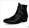 Maxime | Retro Herren-Stiefeletten mit Doppelter Schnallenverschluss
