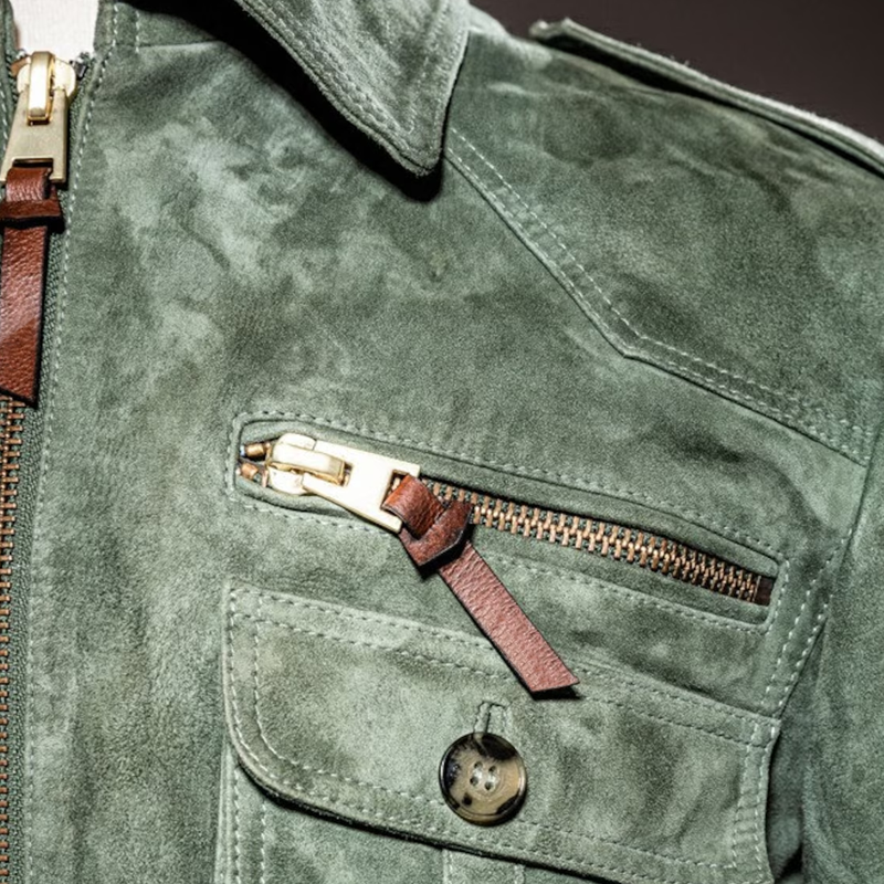 Robbert | Retro-Wildlederjacke