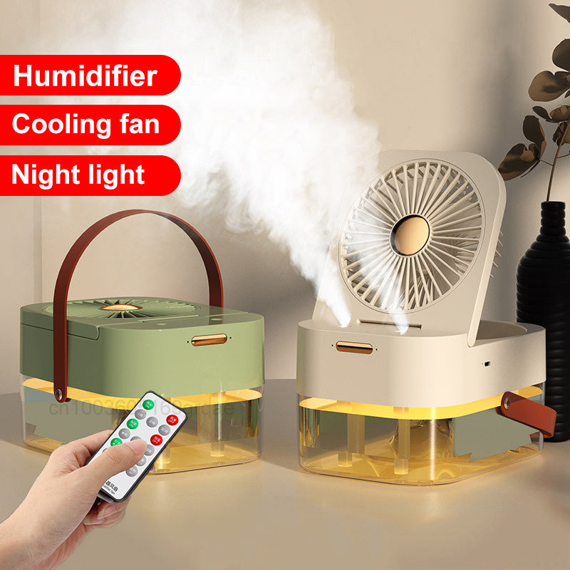CoolMist™ - Der tragbare Lüfter und Luftbefeuchter für den Sommer