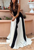 GracefulGown™ - Panelled Tüll A-Linien Maxikleid.