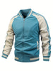 Jasper | Sportliche Grafikjacke mit Farbblöcken