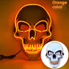 GlowSkull™ - LED-Totenkopfmaske mit Leuchteffekten für ein gruseliges Erlebnis.