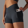 FitnessShorts™ - Die ultimativen Sportshorts mit Handytasche für Frauen.