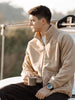 Lars | Warme Fleece-Winterjacke In Einfarbigem Design