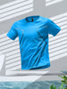 Tom | Buntes Sport-Shirt für Herren mit schnell trocknenden kurzen Ärmeln
