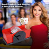 ShuffleMate™ – Handkurbel-Kartenmischmaschine für Poker, Blackjack und mehr