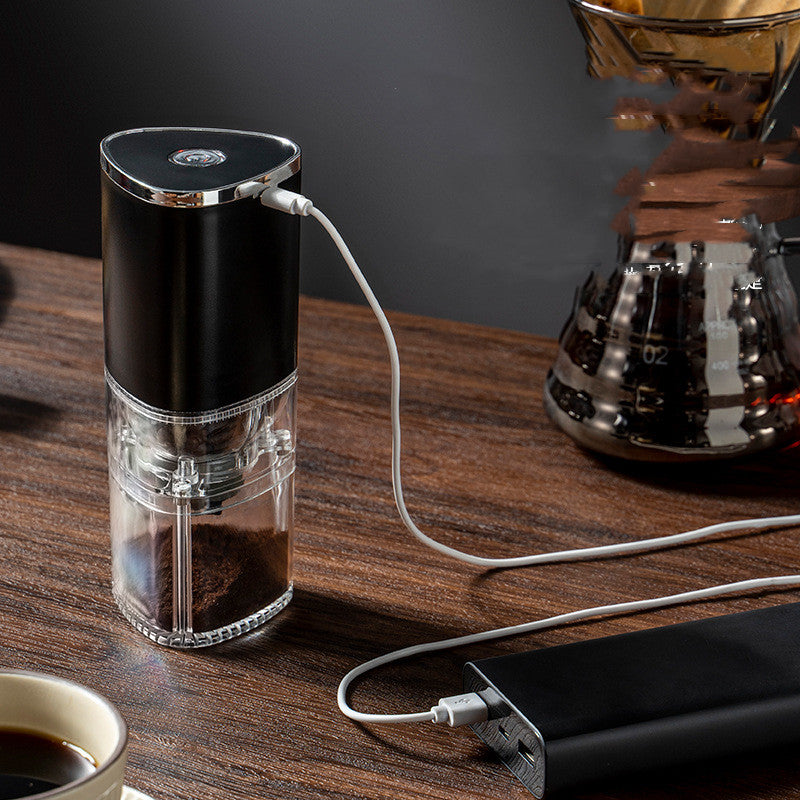 KaffeeZauber™ - Der tragbare, automatische USB-Kaffeemahlwerk für perfekten Kaffeegenuss.