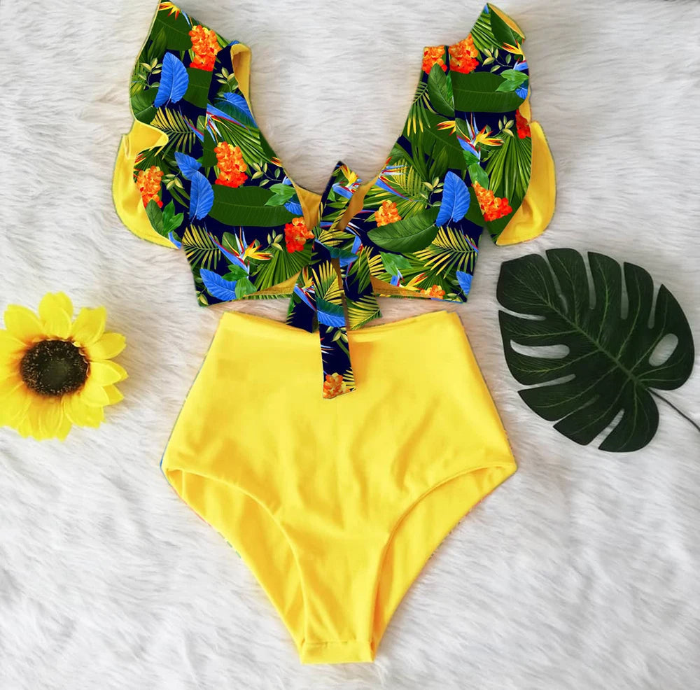 Eline | Farbenfroher & Sexy Bikini