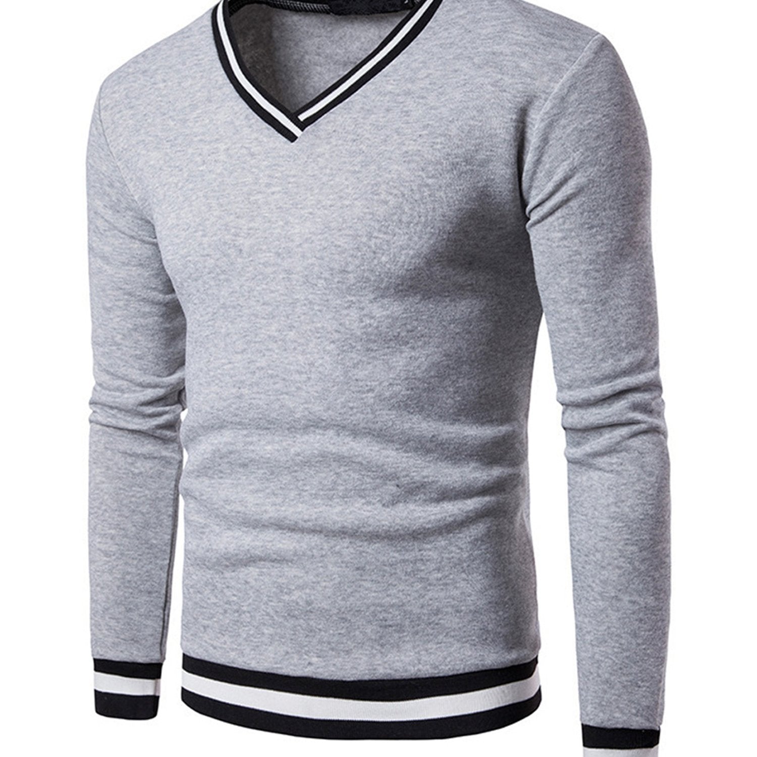 Lars | Warmes Herren-Sweatshirt mit Farbblock