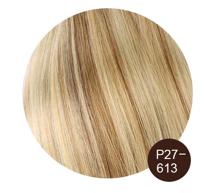 KeratinFusion™ – Glatte Echthaar-Extensions mit Flachspitze und Keratin-Kapseln