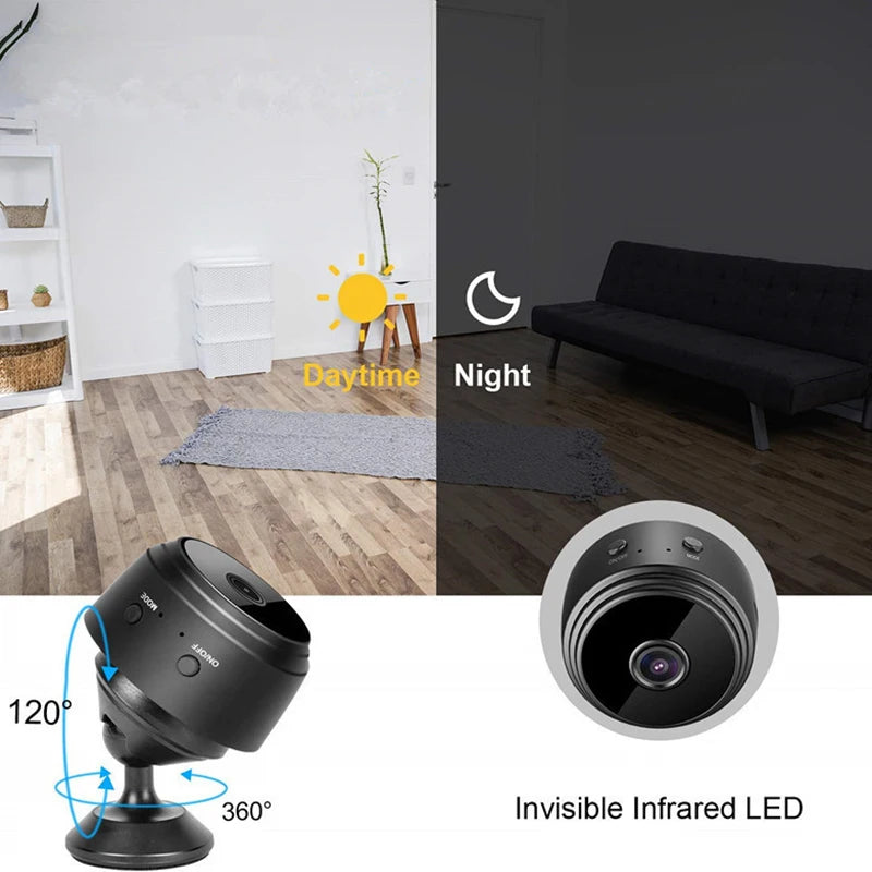 StealthCam™ - 1080P HD Mini Kamera für Videoüberwachung und Sicherheit