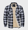 Jasper | Elegante Herren Flanelljacke im Vintage-Stil mit Fleece-Futter