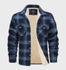 Jasper | Elegante Herren Flanelljacke im Vintage-Stil mit Fleece-Futter