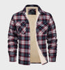 Jasper | Elegante Herren Flanelljacke im Vintage-Stil mit Fleece-Futter