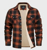 Jasper | Elegante Herren Flanelljacke im Vintage-Stil mit Fleece-Futter