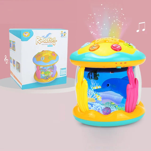 Oceanic™ Musikalischer Ozean-Lichtprojektor für Kleinkinder