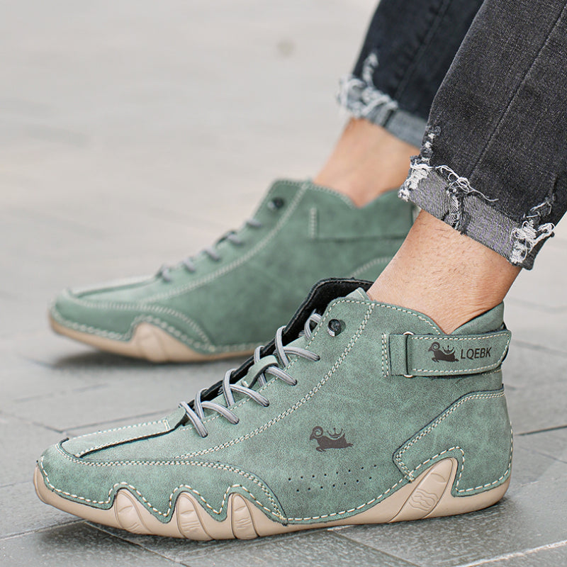Decks | Ultra-bequemer, rutschfester Barfußschuh aus echtem Leder (Unisex)