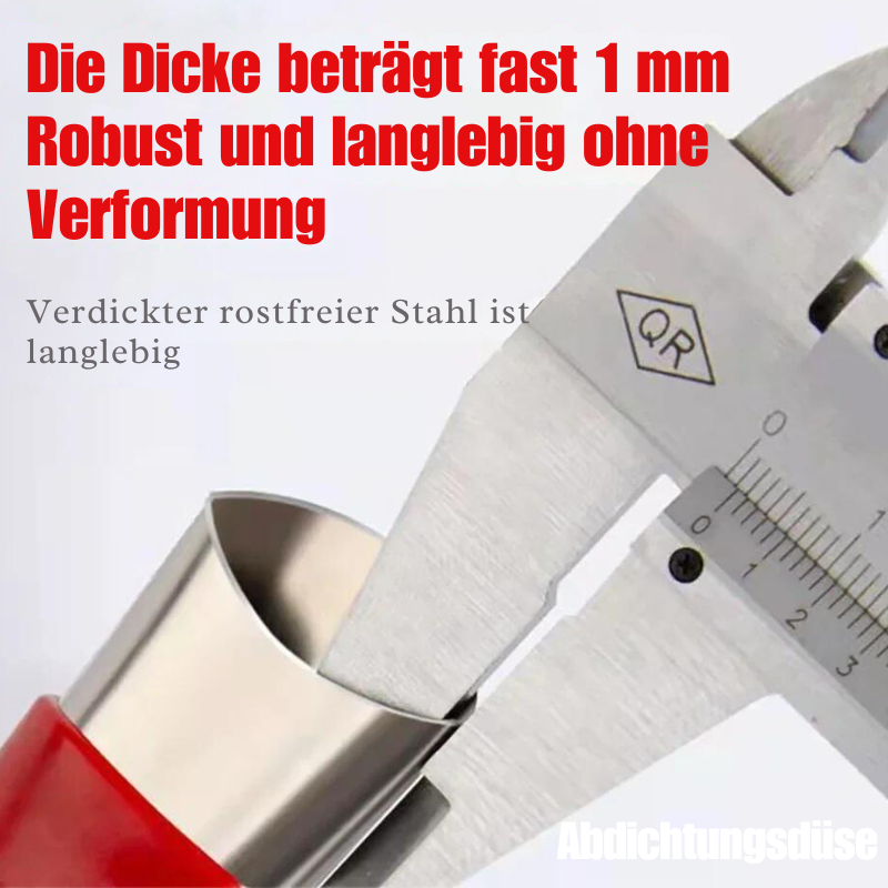 SealMaster™ - Der ultimative Edelstahl-Dichtungsdüsen-Applikator für perfekte Fugen